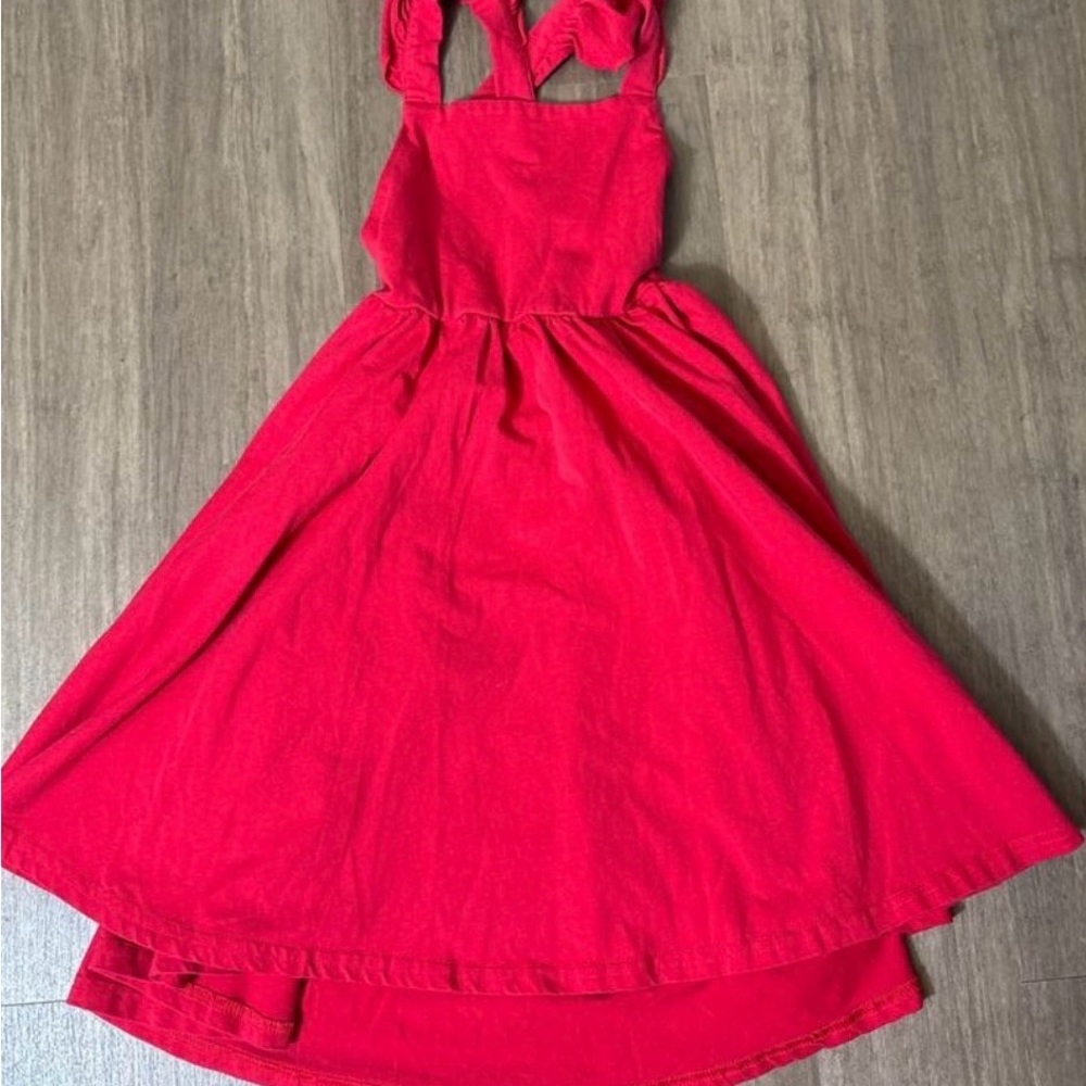 OLLIE JAY ROSITA DRESS - RED - Picture 4 of 5